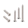 Banworks Imperial Guitar Humbucker Pickup Frame Mounting Screws Set Flat