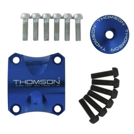 Thomson Dress Up Kit for X4 Bicycle Stem (Blue, 31.8)