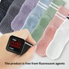 3pairs Women Yoga socks, Pilates socks,anti-slip particles with cushioning effect,silent