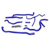 HPS 57-1660-BLUE Silicone Heater Hose Kit Coolant, Blue