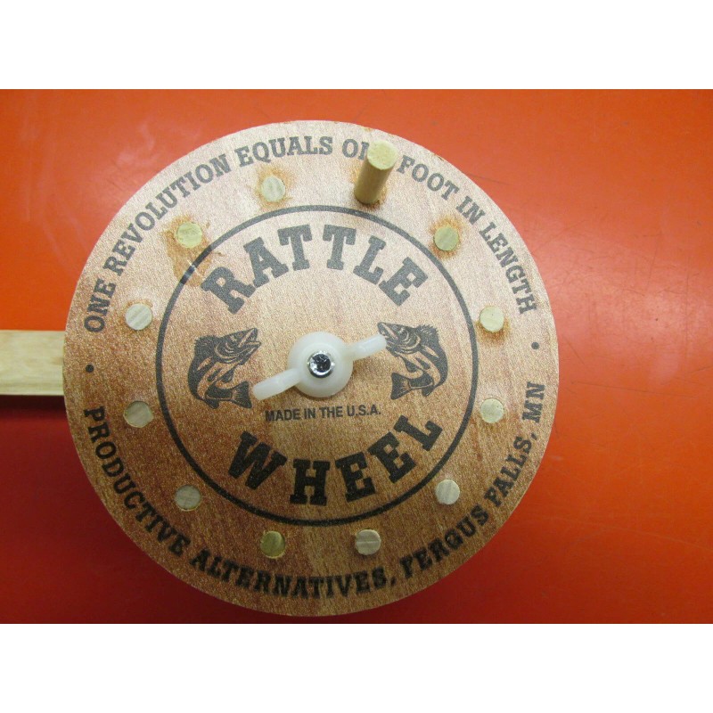 Productive Alternatives (1)-Productive Alternatives Clamp Wood & Bell Rattle Wheel