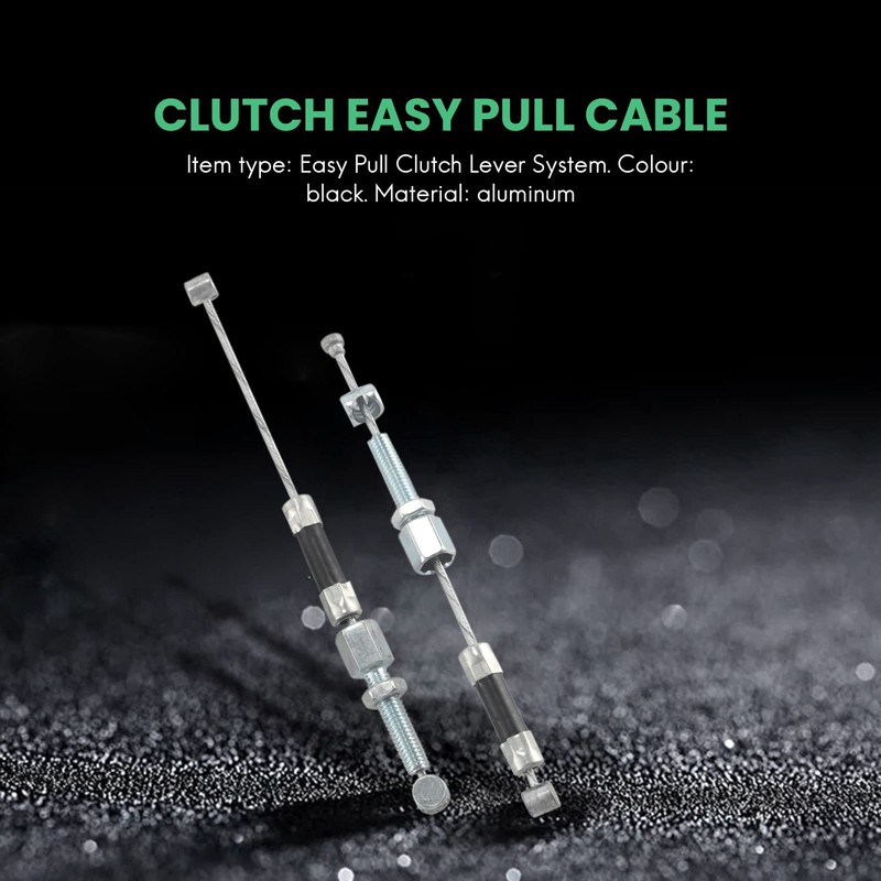 Tuperoymse Motorcycle Stunt Clutch Lever Easy Pull Cable System for