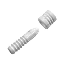 cyclingcolors 10 x Furniture Connectors Plastic Guide Pin Connecting Pins for Tables Extending Tables, White
