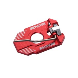 BICASTER Reposabrazos de flechas de aluminio ambidiestro con rebote magnético ajustable (rojo)