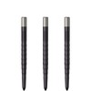 Mission Darts Ripple, Steel Tip, Replacement Points, Black, 40mm (X2736)