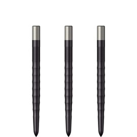 Mission Darts Ripple, Steel Tip, Replacement Points, Black, 40mm (X2736)
