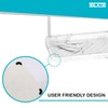 zccz Sponge Holder - Kitchen Sink Organizer Tray Stainless Steel
