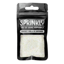 SPRINKLY - Matt Sugar Strands - White - 30g