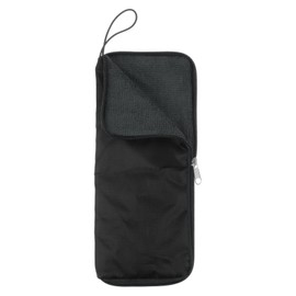 HARFINGTON Wet Umbrellas Bag 15.8"x5" Superfine Fiber Reversible Umbrellas Sleeve Cover Portable Waterproof Case for Storage Carry Travel Home Outdoor, Grey