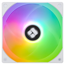 Thermalright TL-C12RW-S V2 CPU Fan,120mm ARGB Case Cooler, 4pin PWM Connector Silent Computer Fan with S-FDB Bearing Included,up to 1500RPM PC Cooling(White ARGB)