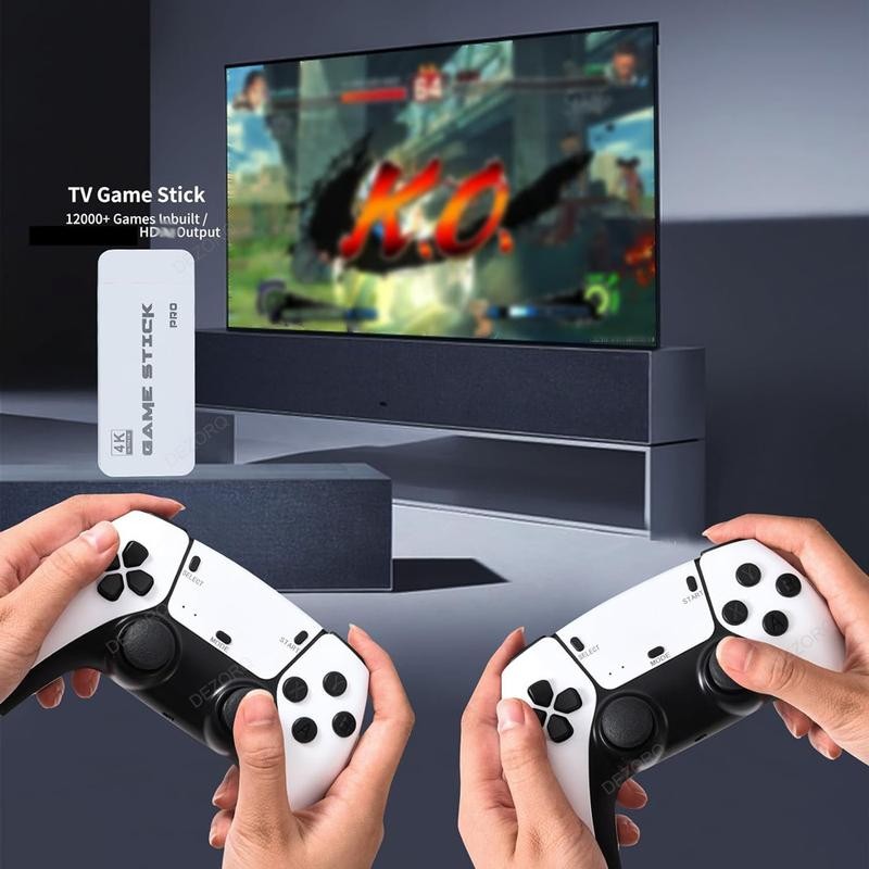 Wireless Retro Game Console, Plug and Play Video Game Stick