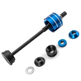 Wsays Steering Head Bearing Race Installation and Removal Tool Compatible with Harley Dyna, FXR and Early Model Baggers