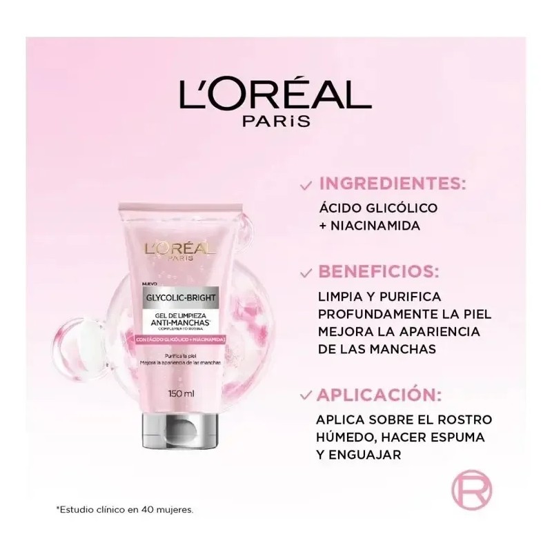 Kit Gel De Limpieza, Sérum Y Crema Día Antimanchas L'oréal