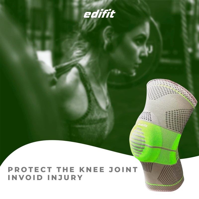 EDIFIT, Knee Support for Men and Women, Knee Support, Crossfit,
