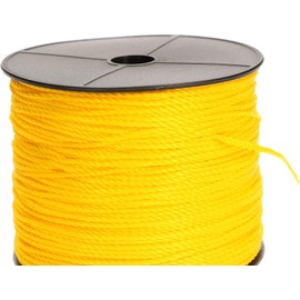 KOTARBAU® Tear-Resistant Masonry Line 150 m Construction Line Guiding Line Construction Line Solder Cord Plaster Cord Mason Rope Plumb Line