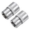sourcing map 6-Point Shallow Socket, 1/2" Drive 18mm 19mm Shallow
