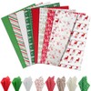 120 Sheets Christmas Tissue Paper Assorted Christmas Tissue Paper Xmas