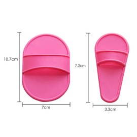 Exfoliating Hair Removal Pads Set of 20 Smooth Skin on Legs Arm Face Top Lip Beauty Aid – Pack of x20 - Flex-Crystal Smoothing Pads x10 Large & x10 Small – By TRIXES