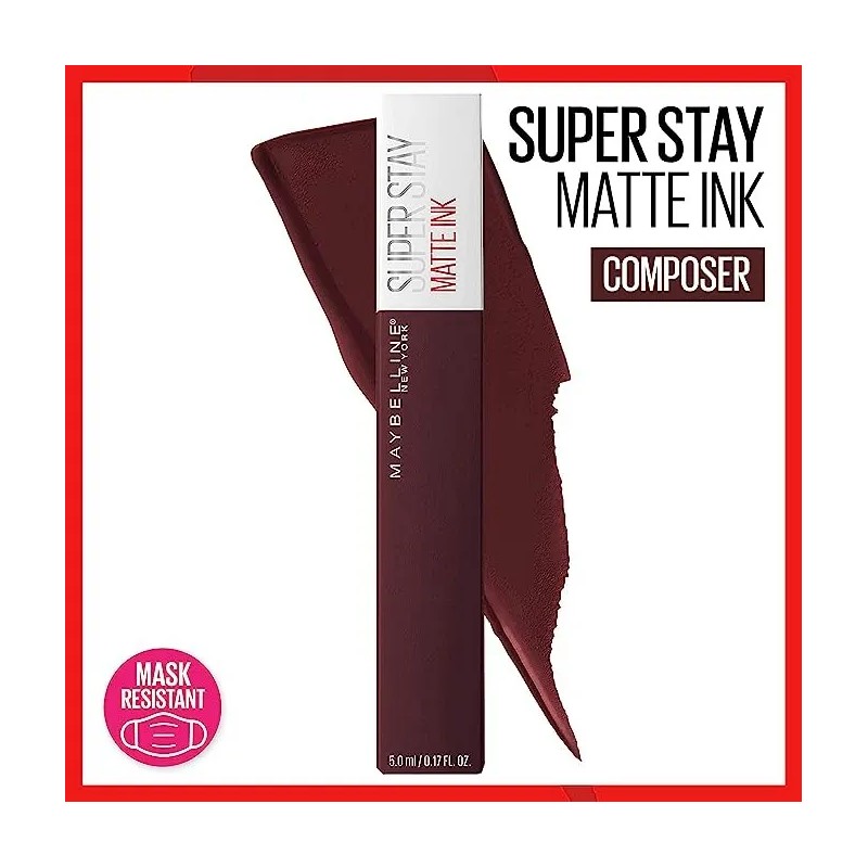 Labial Líquido Maybelline New York Super Stay Matte Ink 5ml