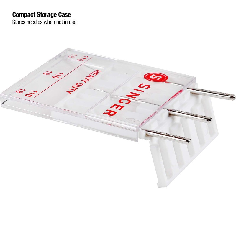 SINGER Universal Heavy Duty Machine Needles, 6-Pack