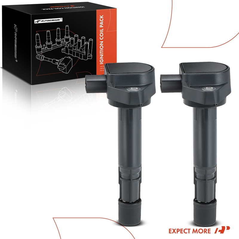 Paquete de bobinas de encendido de motor A-Premium compatibles con