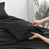 LINENLINE Full Sheet Set, Rayon Derived from Bamboo, 6pcs Cooling