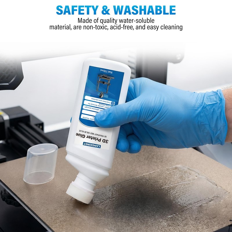 3D Printer Bed Adhesive, 3D Print Glue for Hot Bed