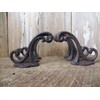Coat Hat Hooks Cast Iron Lot Set of 6 Double