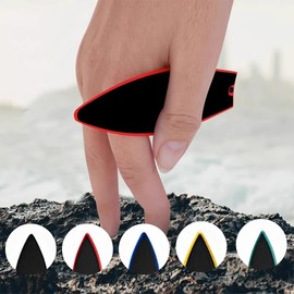 SULIUDAJI Finger Surfboard, Loat Surfboard, Finger Surfboard Car In The Wind Creative Surfboard For Fingers Fingertip Surfboard For Children Teenagers Adults Indoor Outdoor For Practice Pack of 5