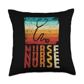nurse nuses Throw Pillow