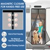 NVAAV RV Screen Door Curtain with Magnetic Closure, Magnetic RV
