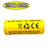 (3 Pack) 1.2v 1200mah Ni-cd Battery Replacment for Exit Sign