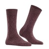 Burlington Argyle Boot Socks Wool, Red (Bordo Melange 8279)