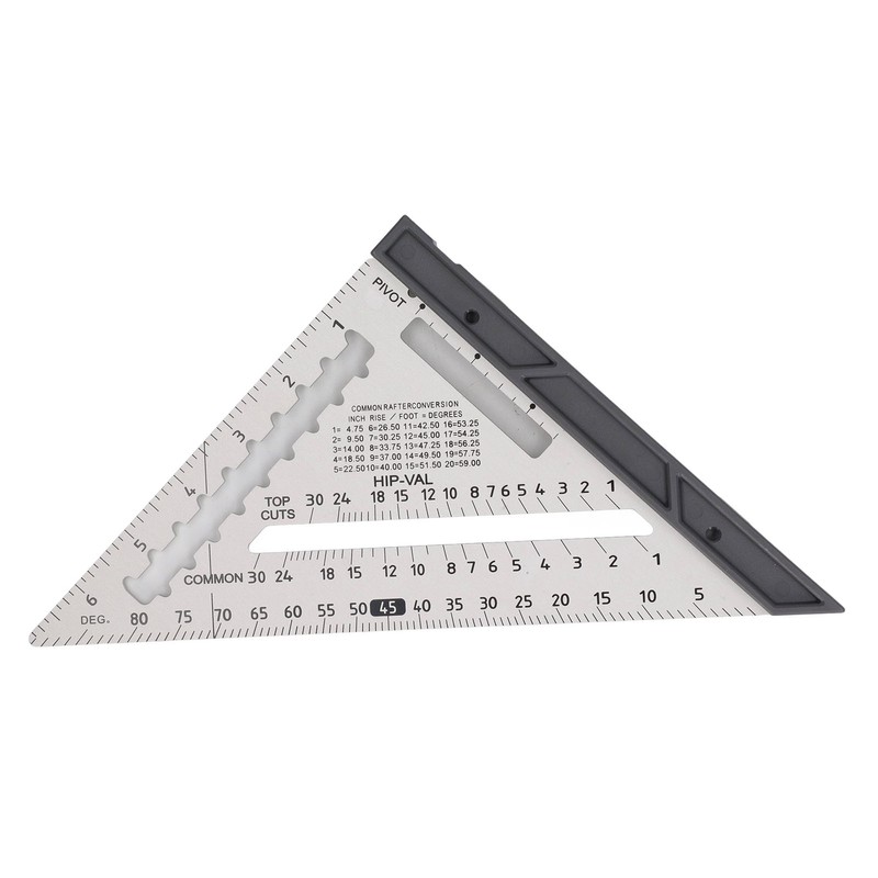 7 Inch Rafter Square with Level High Accuracy Aluminum Alloy