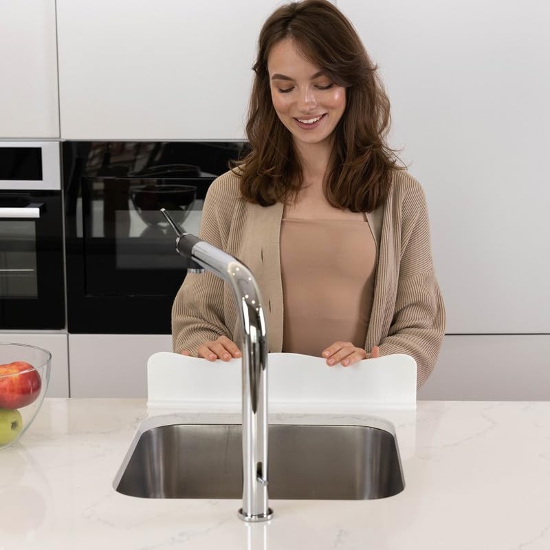 TYOARO Silicone Sink Splash Guard - Water Splash Guard for