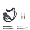 INPWOC Ignition Coil Pack & spark plug + Cap For