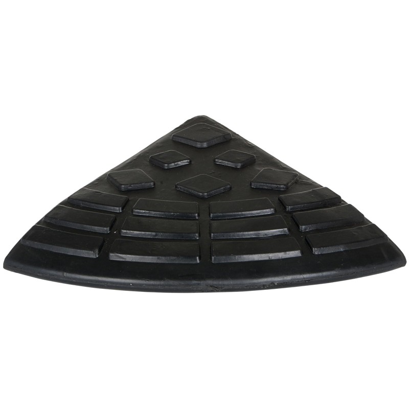 Vestil RCR-C Heavy Duty Rubber Corner Ramp 9-11/16 in. x