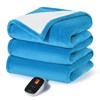 Sunable Heated Electric Blanket - Machine Washable Heating Blanket with