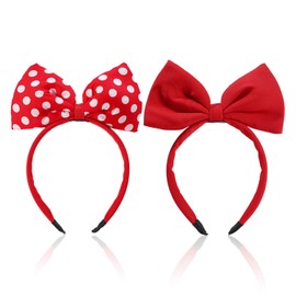 Pack of 2 Bowing Hair Bands, Photo Props, Cute Hair Bands, Creative Accessories for Party Hair, Costume Accessories