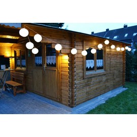 LED Party Light Chain 5 m Warm White LEDs 20 Light Chain