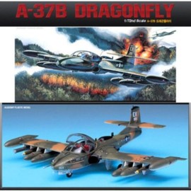 (JQ) Plastic Model Dragonfly Academy 1:72 12461 A-37B / (제이큐)프라모델 드래곤플라이 아카데미 1대72 12461 A-37B