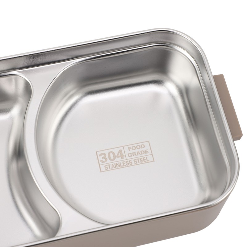 2 Tier Stackable Bento Box 304 Stainless Steel Insulated Lunch