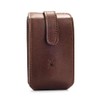 Mühle RT2 Brown Leather Travel Razor & Shaving Brush Case