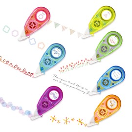 Plus Decor Lash, 0.4 inches (10 mm), Set of 7, Cute Pattern Patterns that Enjoy Combination, DC-080-8-14, 51-911-917