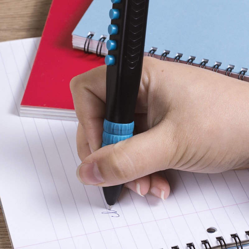 Fidget Pen, sliders, switches, clickers and twisters and a smooth