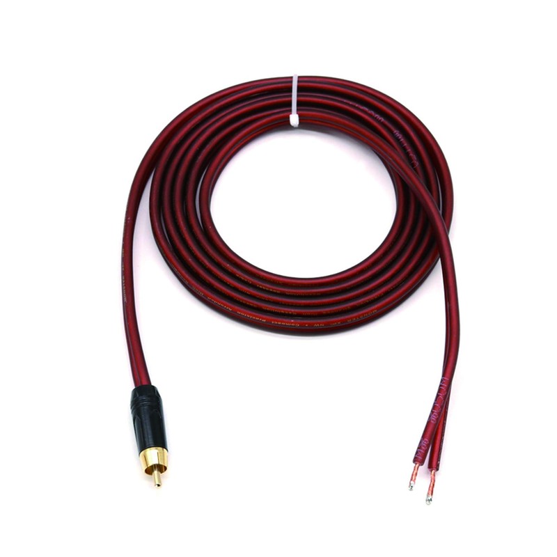 MEIRIYFA RCA Speaker Cable Bare Wire Speaker Wire to RCA