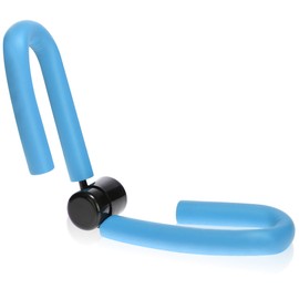 com-four® Thigh Trainer - Handy Arm and Leg Trainer with Soft Grip - Ideal for Strength Training, Workout and Fitness, Yoga (Pack of 01 - Blue)