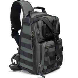 NICGID Tactical Sling Bag Pack Military Rover Shoulder Sling Backpack EDC Molle Assault Range Bag