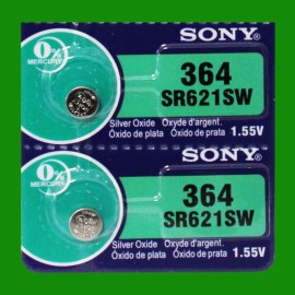Sony 364 SR621SW Watch Battery- 2Pc