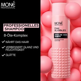 MONÉ Professional - The Perfect Shampoo - Maximum Brilliance and Gentleness - No Sulphates, No Harmful Silicones, No Parabens - Enriched with 8 Oils - Vanilla Fragrance - 300 ml